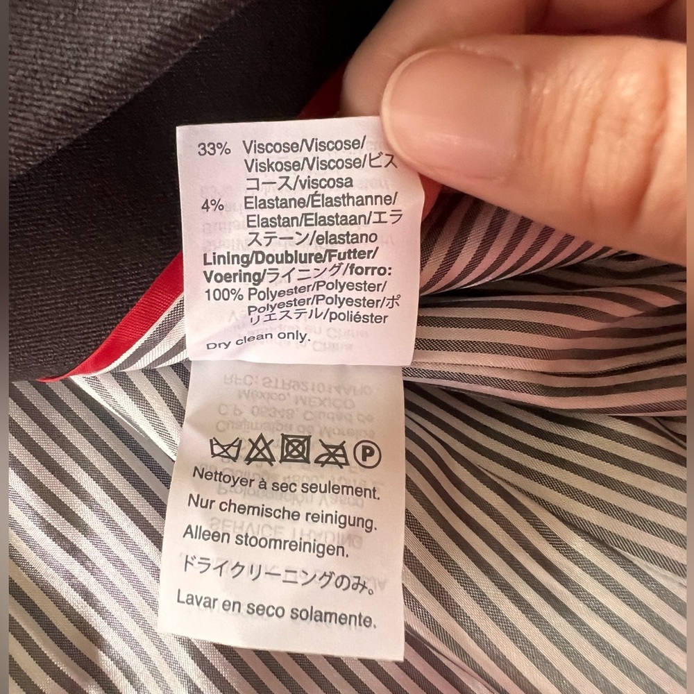 NWT J. Crew Mercantile Blazer Business Casual Quiet Luxury Dark Academia size 0 - Picture 6 of 8
